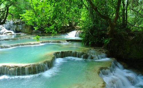 Cascada Kuang Si Laos